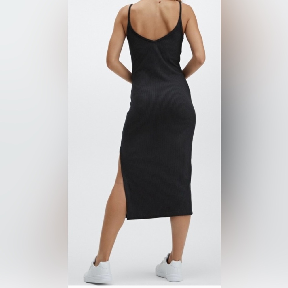 Fabletics Aubrey Ribbed Midi Dress - Picture 2 of 9